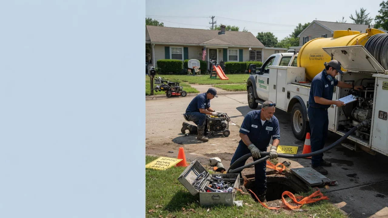Septic Tank Pumping in Center Line, MI near me